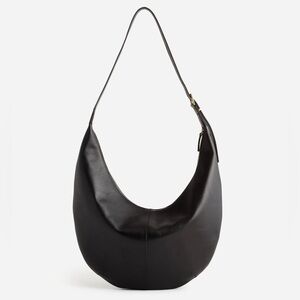 Madewell purse The Essential Curve Shoulder Bag, leather crossbody purse